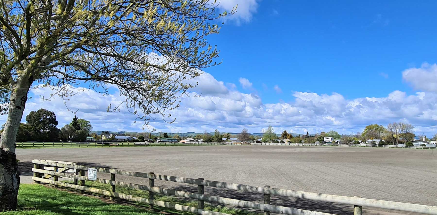 Image of the Sand Arena at Solway Showgrounds in Masterton