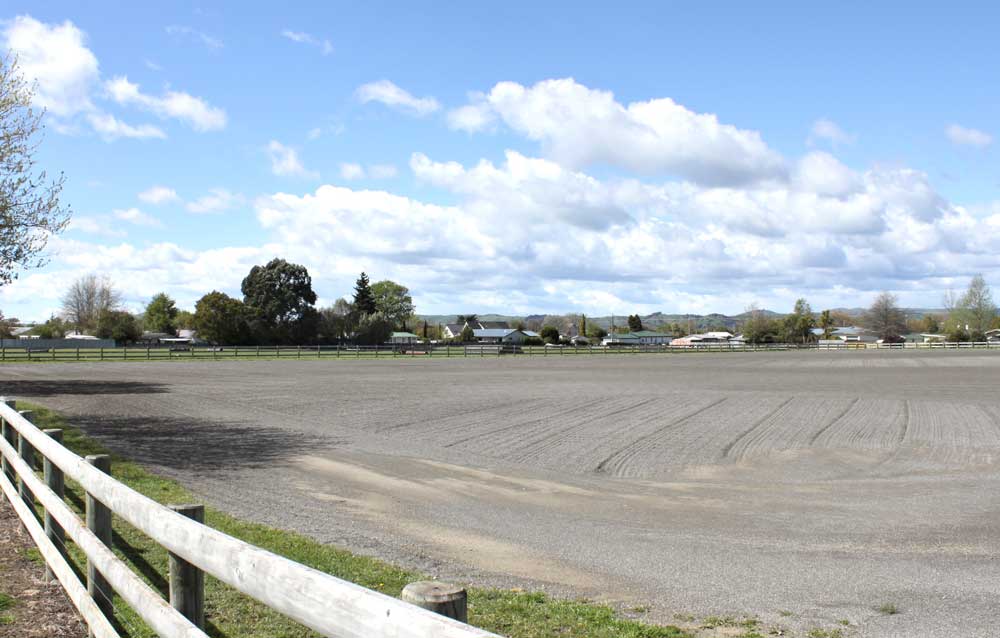 Image of the Sand Arena at Solway Showgrounds in Masterton